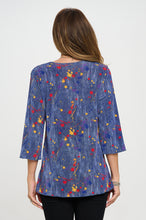 Load image into Gallery viewer, Plus Size Merrow Sleeve Three Quarter Sleeve-1058BN-QXD1-D006