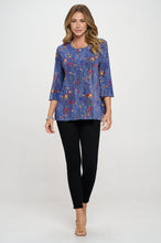 Load image into Gallery viewer, Plus Size Merrow Sleeve Three Quarter Sleeve-1058BN-QXD1-D006