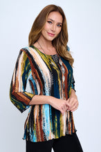 Load image into Gallery viewer, Plus Size Merrow Sleeve Three Quarter Sleeve-1058BN-QXP1-W470
