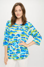 Load image into Gallery viewer, Plus Size HIT Merrow Top Quarter Sleeve -1058HT-QXD1-D010
