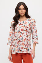 Load image into Gallery viewer, Plus Size HIT Merrow Top Quarter Sleeve -1058HT-QXD1-D017