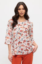 Load image into Gallery viewer, Plus Size HIT Merrow Top Quarter Sleeve -1058HT-QXD1-D017