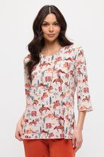 Load image into Gallery viewer, Plus Size HIT Merrow Top Quarter Sleeve -1058HT-QXD1-D017