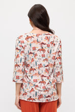 Load image into Gallery viewer, Plus Size HIT Merrow Top Quarter Sleeve -1058HT-QXD1-D017