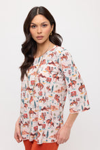 Load image into Gallery viewer, Plus Size HIT Merrow Top Quarter Sleeve -1058HT-QXD1-D017