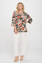 Load image into Gallery viewer, Print HIT Merrow Top-1058HT-QRP1-W409