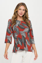 Load image into Gallery viewer, Plus Size HIT Merrow Top Quarter Sleeve -1058HT-QXP1-W447
