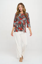 Load image into Gallery viewer, Plus Size HIT Merrow Top Quarter Sleeve -1058HT-QXP1-W447