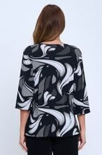 Load image into Gallery viewer, Print HIT Merrow Top-1058HT-QRP1-W452