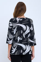 Load image into Gallery viewer, Plus Size HIT Merrow Top Quarter Sleeve -1058HT-QXP1-W452