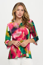 Load image into Gallery viewer, Plus Size HIT Merrow Top Quarter Sleeve -1058HT-QXP1-W458