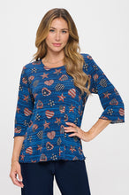 Load image into Gallery viewer, Plus Size HIT Merrow Top Quarter Sleeve -1058HT-QXP1-W460