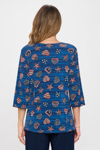 Load image into Gallery viewer, Plus Size HIT Merrow Top Quarter Sleeve -1058HT-QXP1-W460