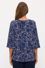Load image into Gallery viewer, Plus Size HIT Merrow Top Quarter Sleeve -1058HT-QXP1-W464 - Jostar Online
