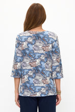 Load image into Gallery viewer, Plus Size HIT Merrow Top Quarter Sleeve -1058HT-QXP1-W474