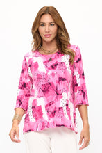 Load image into Gallery viewer, Plus Size Merrow Top Quarter Sleeve -1058HT-QXP1-W475 - Jostar Online