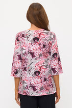 Load image into Gallery viewer, Plus Size HIT Merrow Top Quarter Sleeve -1058HT-QXP1-W477 - Jostar Online