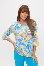 Load image into Gallery viewer, Plus Size HIT Merrow Top Quarter Sleeve -1058HT-QXP1-W499 - Jostar Online