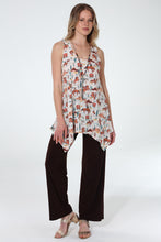 Load image into Gallery viewer, Print Shark Bite Hem Tank- 2057HT-TRD1-D017