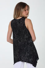 Load image into Gallery viewer, Print Shark Bite Hem Tank- 2057HT-TRD1-D018