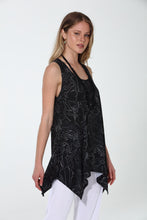 Load image into Gallery viewer, Print Shark Bite Hem Tank- 2057HT-TRD1-D018