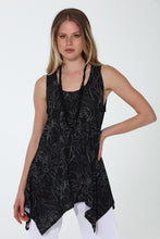 Load image into Gallery viewer, Print Shark Bite Hem Tank- 2057HT-TRD1-D018