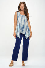 Load image into Gallery viewer, Print Shark Bite Hem Tank- 2057HT-TRP1-W413