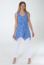 Load image into Gallery viewer, Print Shark Bite Hem Tank- 2057HT-TRP1-W473 - Jostar Online