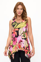 Load image into Gallery viewer, Print Shark Bite Hem Tank- 2057HT-TRP1-W485