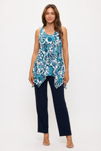 Load image into Gallery viewer, Plus size Print Shark Bite Hem Tank- 2057HT-TXP1-W516 - Jostar Online