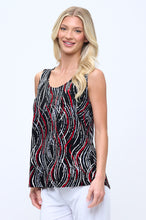 Load image into Gallery viewer, BNS Print Sleeveless Tank Top-2060BN-TRP1-W469