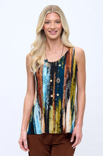 Load image into Gallery viewer, BNS Print Sleeveless Tank Top-2060BN-TRP1-W470