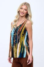 Load image into Gallery viewer, BNS Print Sleeveless Tank Top-2060BN-TRP1-W470