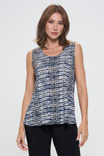 Load image into Gallery viewer, Print Sleeveless Tank Top-2060HT-TRP1-W421