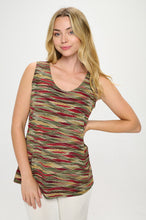 Load image into Gallery viewer, HIT Print Sleeveless Tank Top-2060HT-TRP1-W426