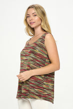 Load image into Gallery viewer, HIT Print Sleeveless Tank Top-2060HT-TRP1-W426
