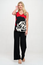 Load image into Gallery viewer, Print Sleeveless Tank Top-2060HT-TRP1-W445