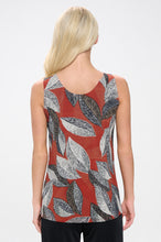Load image into Gallery viewer, Print Sleeveless Tank Top-2060HT-TRP1-W447