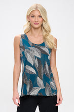 Load image into Gallery viewer, Print Sleeveless Tank Top-2060HT-TRP1-W447