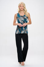 Load image into Gallery viewer, Print Sleeveless Tank Top-2060HT-TRP1-W447