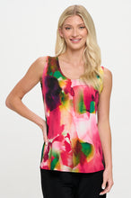 Load image into Gallery viewer, Print Sleeveless Tank Top-2060HT-TRP1-W458