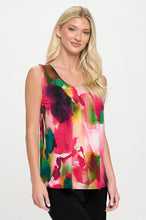 Load image into Gallery viewer, Print Sleeveless Tank Top-2060HT-TRP1-W458