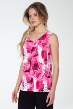 Load image into Gallery viewer, Print Sleeveless Tank Top-2060HT-TRP1-W475