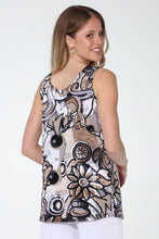 Load image into Gallery viewer, Print Sleeveless Tank Top-2060HT-TRP1-W478