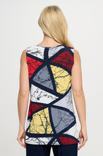 Load image into Gallery viewer, Plus Size HIT Point V-NK Tank Top-2061HT-TXP1-W450