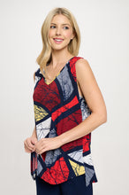 Load image into Gallery viewer, Plus Size HIT Point V-NK Tank Top-2061HT-TXP1-W450