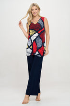 Load image into Gallery viewer, Plus Size HIT Point V-NK Tank Top-2061HT-TXP1-W450