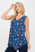 Load image into Gallery viewer, HIT Point V-NK Tank Top-2061HT-TRP1-W460
