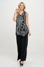 Load image into Gallery viewer, Point V-NK Tank Top-2061HT-TRP1-W465