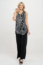 Load image into Gallery viewer, Plus Size HIT Point V-NK Tank Top-2061HT-TXP1-W465